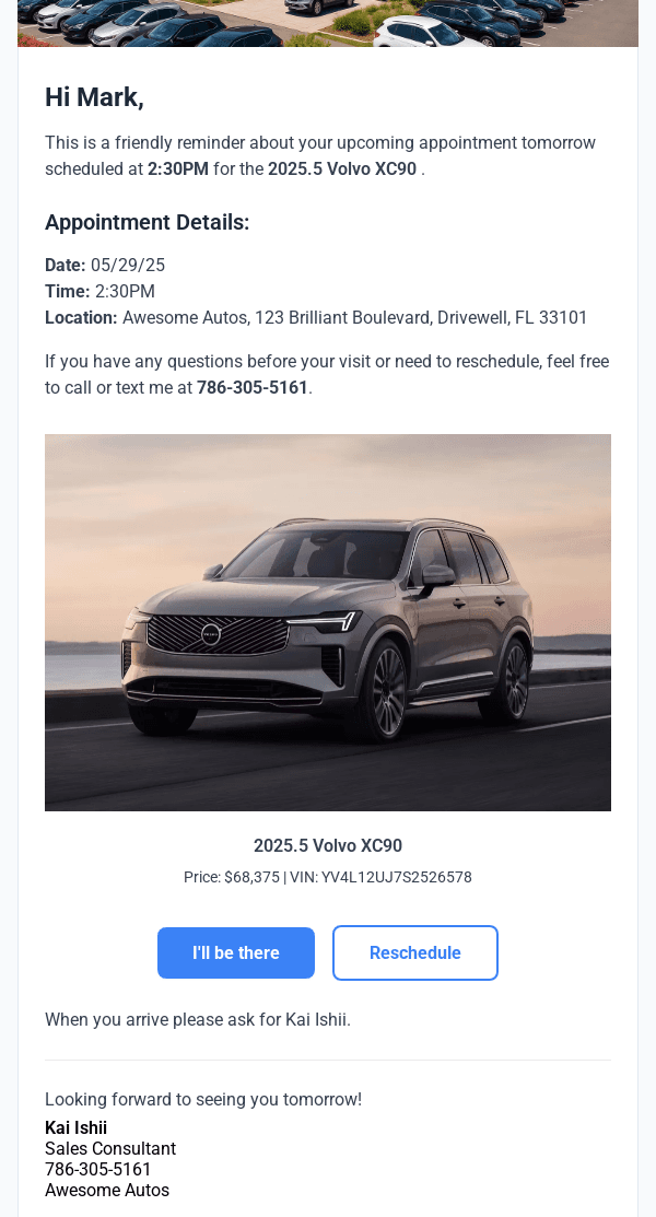 Sales Follow-up